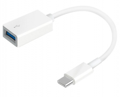 Photo of TP Link UC400 SuperSpeed 3.0 USB-C to USB-A Adapter.