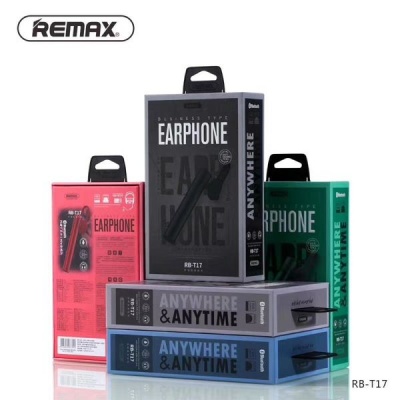 Photo of Remax RB-T17 Business Bluetooth Earpiece - Blue