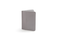 Techzone Soft Leather Passport Holder Grey
