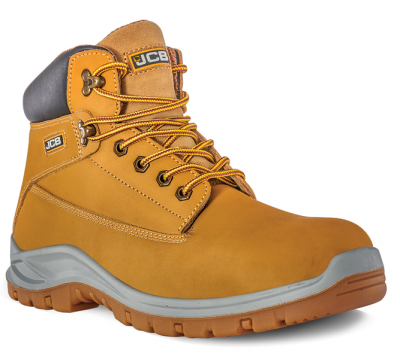 Photo of JCB - Holton Safety Boot - Honey Steel Toe Cap Work Boots