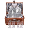 Marco 4-Person Wicker Picnic Basket Photo