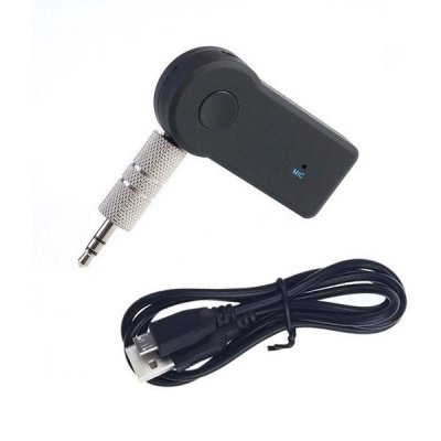 1 Touch Wireless Bluetooth Car Receiver Music HandsFree Call TF Card Slot
