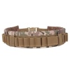 Tactical Shotgun Hunting 25 Shell Bandolier Ammo Belt - CP Photo