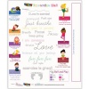 Thuto Teach Exercise Mat for Girls - English Photo