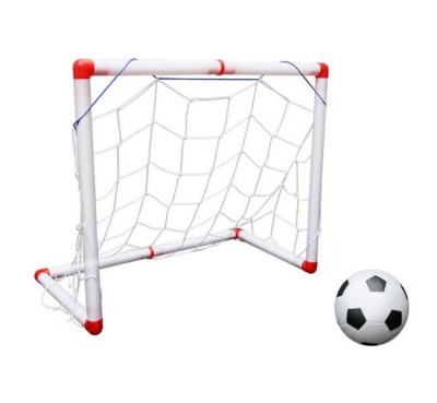 Photo of Olive Tree - Football Soccer 56cm Goal Post Net Ball & Pump Set for Kids