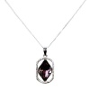 West End Collection Swarovski Princess Pendant and Chain Photo