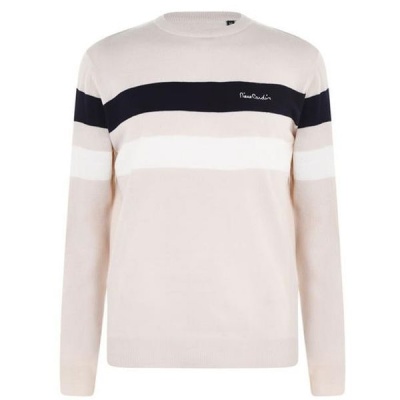 Photo of Pierre Cardin Mens Chest Jumper - Oatmeal [Parallel Import]