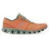 On Mens CloudX 2.0 Road Running Shoe Orange Sea Photo