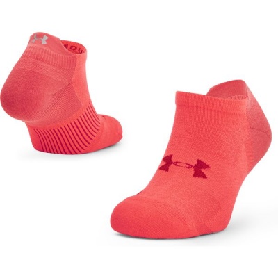 Photo of Under Armour Armour Dry Run No Show - Large - Venom Red