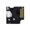 PUTY Compatible Dymo TT-DD45813 Black on Gold 19mm Label Tape Photo