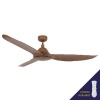 Zebbies Lighting - Pels - Dark Koa DC Ceiling Fan with Platic Blades Photo