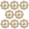 Studeo39 - Laser Cut MDF Coaster Set - Round Bird Photo