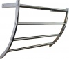 Wenko - 1-Shelf 3-Rail Wall Rack - Exclusive Pescara Range - Chrome Photo
