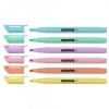 Kores High Liner Pastel Set of 6 Mixed Colour Highlighter Pens Photo