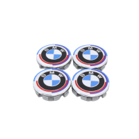Heritage Style Wheel Caps Set of 4 Compatible with BMW