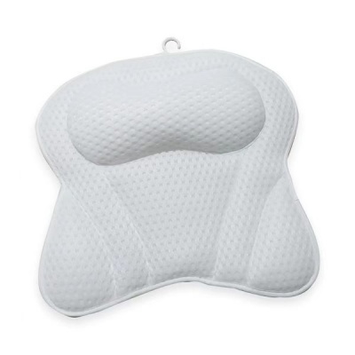 ATOUCHTOTHEWORLD Luxury Bath Pillow Ergonomic Bathtub Spa Pillow With 4D Air Mesh Tech