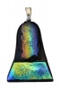 Necklace with Pendant … Handmade from Dichroic Glass Photo