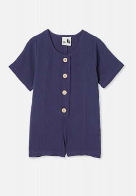 Kids Cotton On Monica playsuit indigo