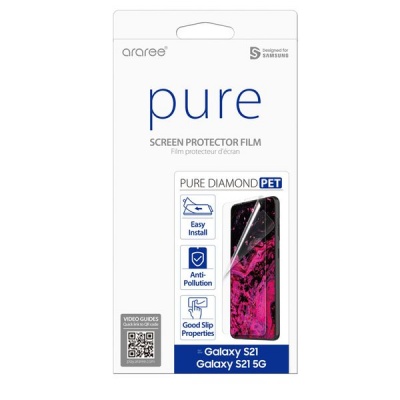 Araree Pure Diamond Screen Protector Film For Samsung Galaxy S215G