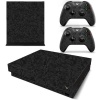 SkinNit Decal Skin For Xbox one X HoneyComb Black