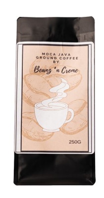 Photo of Beanz n Creme Beanz n Crème Moca Java Blend Ground Coffee 250g