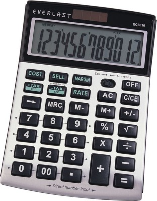 Photo of Everlast Desktop Calculator EC6610