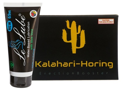 Photo of Kalahari Horing Erection Booster and Enhancement Plus Le'Lube Combo Pack