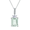 Elegant Green Amethyst Pendant Photo