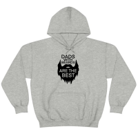 Dads with Beards Are the Best Fathers Day Gift Hoodie