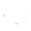 Niimbot - D11 - Thermal Labels - 15x26mm - 230 Labels Per Roll Photo