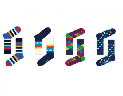 Photo of Happy Socks 4-Pack Multi-color Socks Gift Set - Multi colour