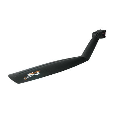 Photo of SKS Germany SKS Rear Mudguard for Bicycles with Seat Post Connection Xtra-Dry Black