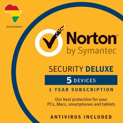 Photo of Norton Security Deluxe 5 device 1 Year