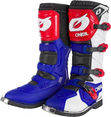 Photo of ONeal Racing O'Neal Rider Pro Blue/Red Boots