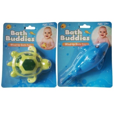 Photo of SourceDirect BathBuddies - Wind-Up Bath Toys Combo - Turtle & Shark