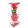 BUFFTEE Rose Velvet Heart & Mini Mug Happy Valentines Day Gift Set Photo