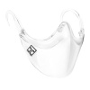 Bufftee Transparent Face Shield Glasses Anti-Fog Clear Vision - Large Photo