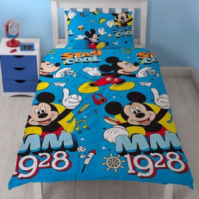 Photo of AK Official Mickey Mouse Cool Reversible Duvet Cover Set - Single