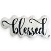Silly George Blessed Shaped Scatterd Cushion - 51x25cm Photo
