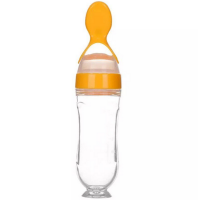 Squeeze Silicone Feeder Yellow