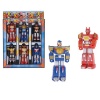 Bulk Pack x 3 Boys Playset Figurine Robot Set 8cm 6 piecess Per Pack Photo