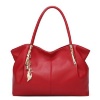 Red Colored Classic Ladies Handbag Photo