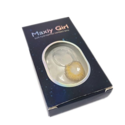 Photo of Maxiy Girl Premium Colour Contact Lenses - Pure Hazel - 1 Pair