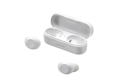 Photo of Canyon True Wireless Earbuds with charging case - Earpads included - White