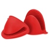 GoVogue Heat Resistant Silicone Oven Mitts / Finger Gloves - 2 Piece Photo