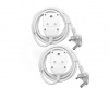 3M 10A Extension Cord with Double Coupler 2 Pack: MP-EX03 Photo