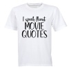 Fluent Movie Quotes - Kids T-Shirt Photo