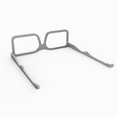 Photo of Dmart ™ MacBook Glass Design Foldable Notebook Desk Stand Holder