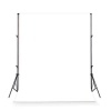 White color 1.6 X 3M / 5 X 10FT Photography Studio Non-woven Backdrop Photo