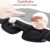 Travel 3D Blocking Light Soft Padded Bandage Sleeping Eye Mask-Purple Photo